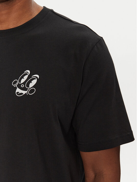 adidas adidas T-Shirt JN7032 Černá Loose Fit