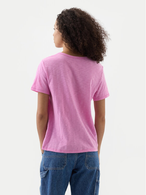 Gap Gap T-Shirt 871344-03 Różowy Regular Fit