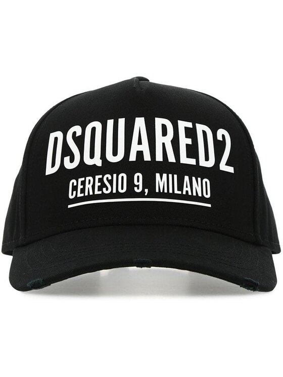 Czapka z daszkiem Dsquared2, Czarne, BCM053105C00001 M063