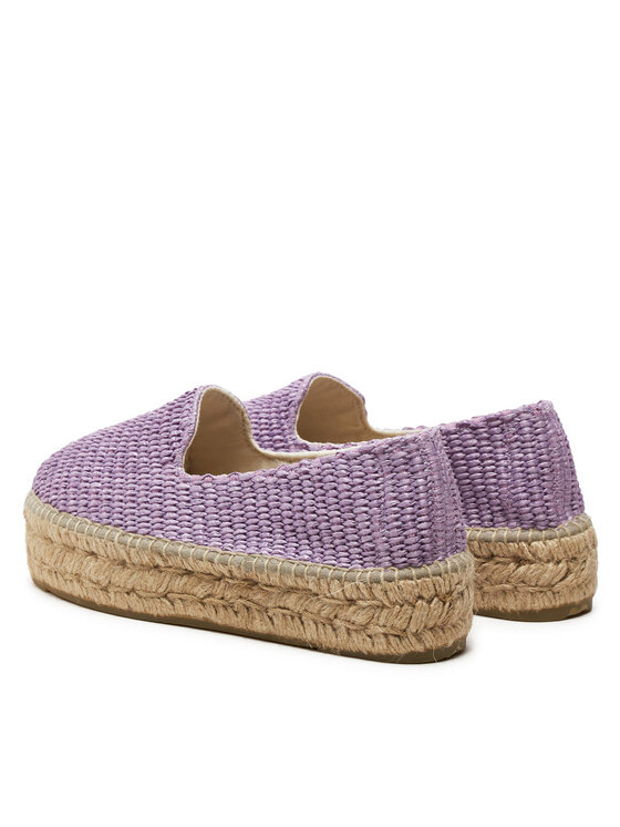 Manebi Manebi Еспадрильї Yucatan Double Sole Espadrilles G 3.3 D0 Фіолетовий