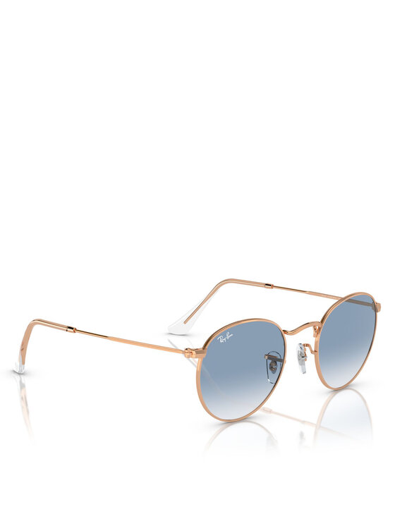 Ray-Ban Saulesbrilles Round Metal 0RB3447 92023F Zelta