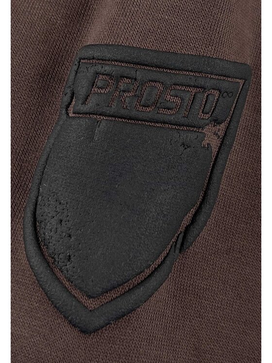 PROSTO. PROSTO. Spodnie dresowe Splash Shield Brązowy Oversize