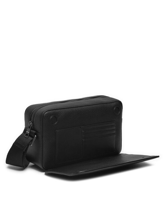 Tommy Hilfiger Tommy Hilfiger Geantă crossover Th Business Ew Reporter AM0AM12709 Negru