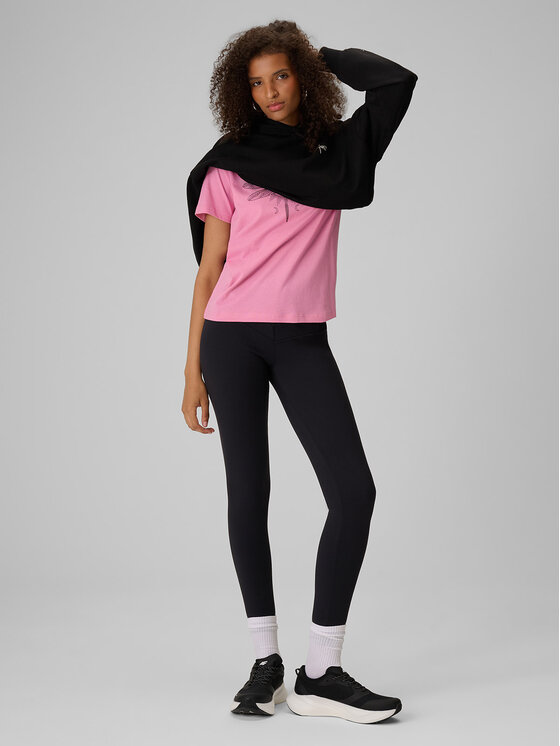 4F 4F T-Shirt DRAGONFLY Różowy jasny Regular Fit