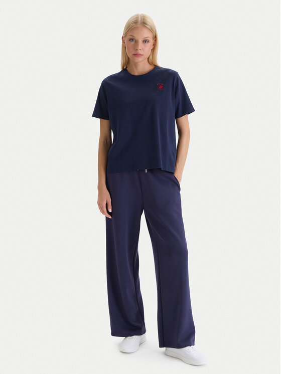 Beverly Hills Polo Club Beverly Hills Polo Club T-krekls W126-BHLTS-1031-20X Tumši zils Regular Fit