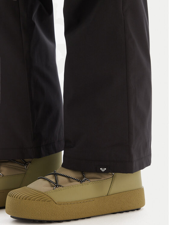 Roxy Roxy Sínadrág Snowy Crest PT ERJTP03301 Fekete Regular Fit
