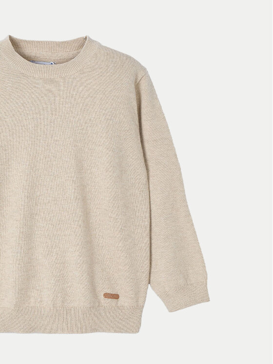 Mayoral Mayoral Πουλόβερ 323 Μπεζ Regular Fit