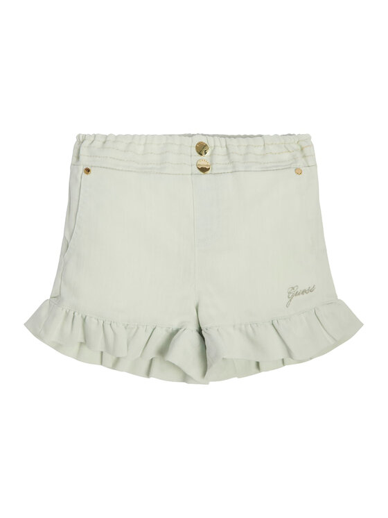 Guess Guess Дънкови шорти K3GD15 D50Z0 Бял Relaxed Fit