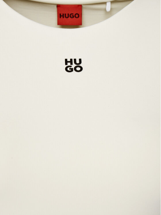HUGO HUGO Bodijs Dasiel 50545196 Écru Slim Fit
