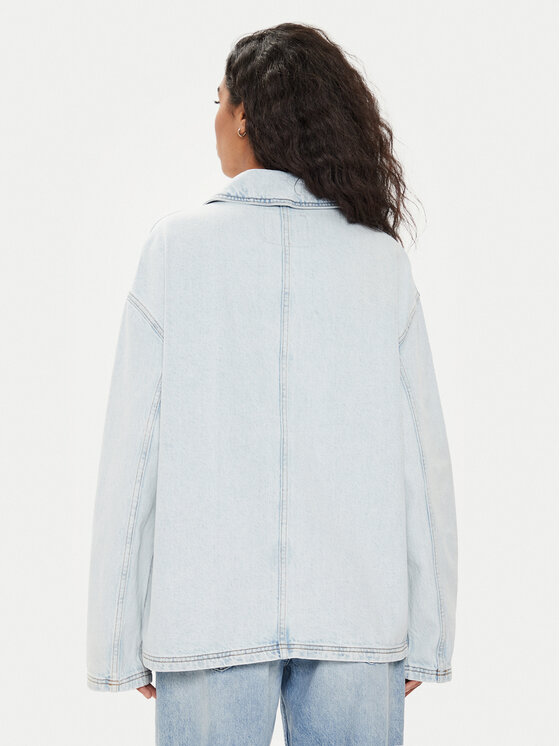 American Vintage American Vintage Τζιν μπουφάν Joybird JOY16IE24 Μπλε Relaxed Fit