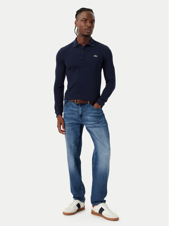 Lacoste Lacoste Polo särk PH4013 Tumesinine Regular Fit