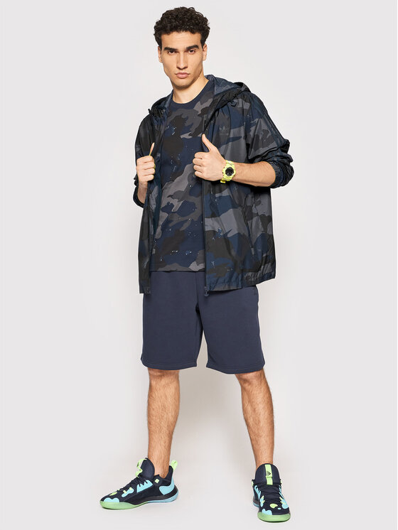 Giacca a vento Camo Graphic H13460 Blu scuro