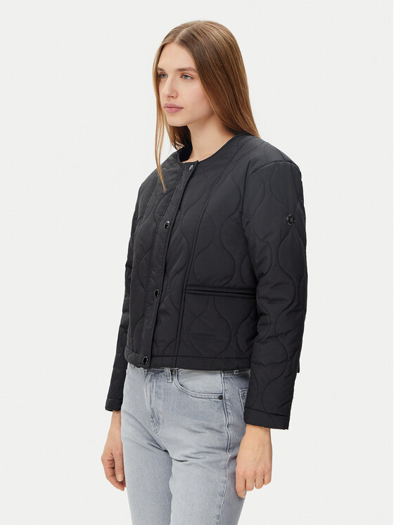 Morgan Morgan Übergangsjacke 251-GBOWIE Schwarz Regular Fit