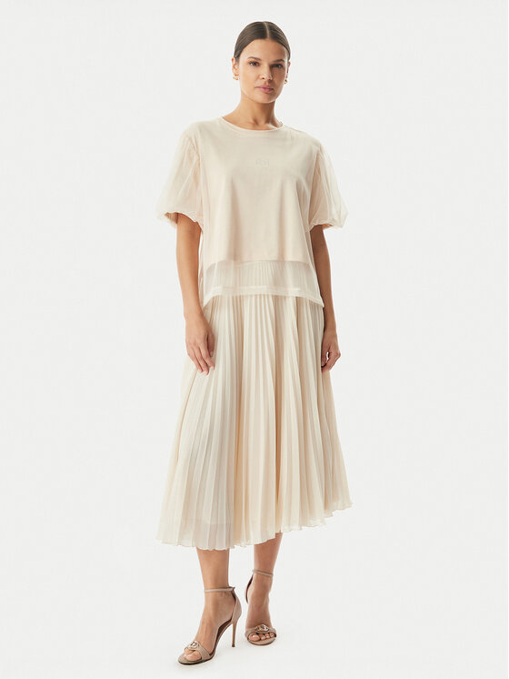 Rinascimento Rinascimento Bluza CFC0128215003 Bež Regular Fit