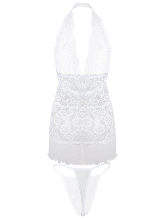 DKaren Lingerie DKaren Lingerie Komplet bielizny Jolie Biały Classic Fit