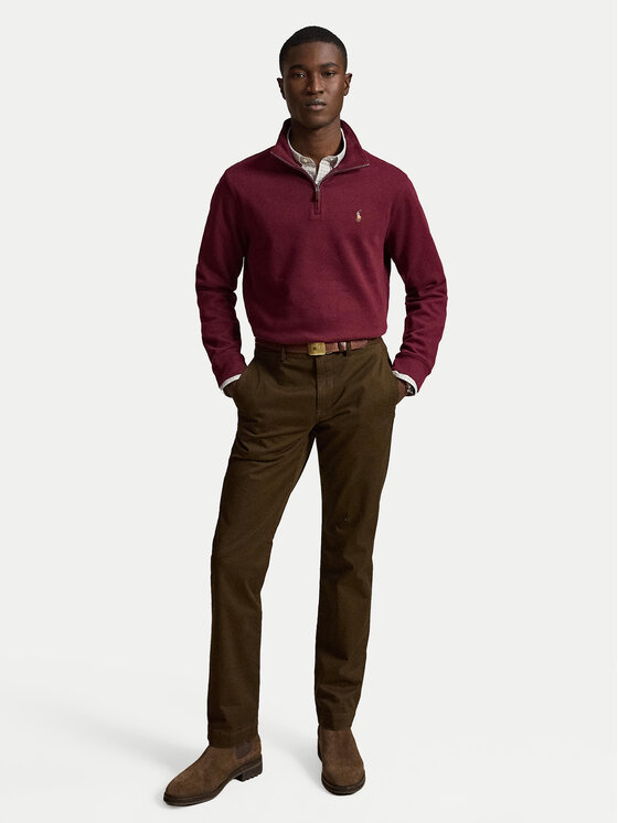 Polo Ralph Lauren Polo Ralph Lauren Суитшърт 710P07411509 Бордо Regular Fit