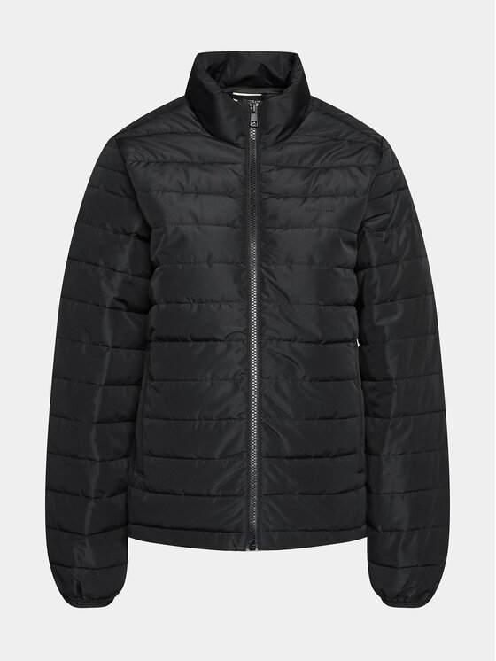 Sprandi Sprandi Пухено яке SP3-KUD060 Черен Regular Fit