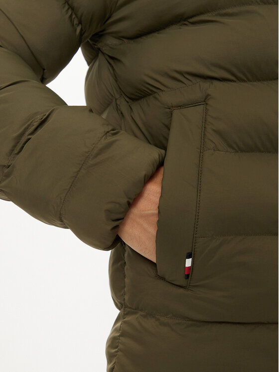 Tommy Hilfiger Tommy Hilfiger Télikabát MW0MW37259 Zöld Regular Fit