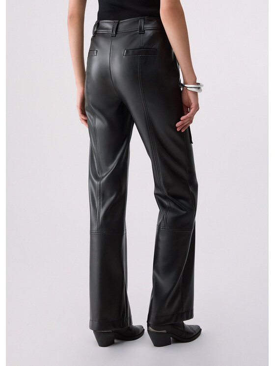 Liu Jo Liu Jo Pantaloni di tessuto CF6198E062422222 Nero Regular Fit