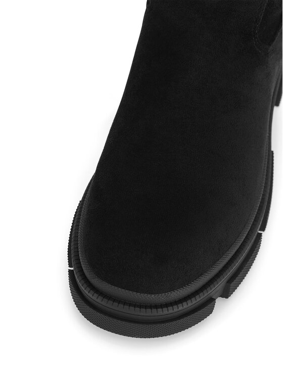 DeeZee DeeZee Μπότες πάνω από το γόνατο WS0902-01 Μαύρο