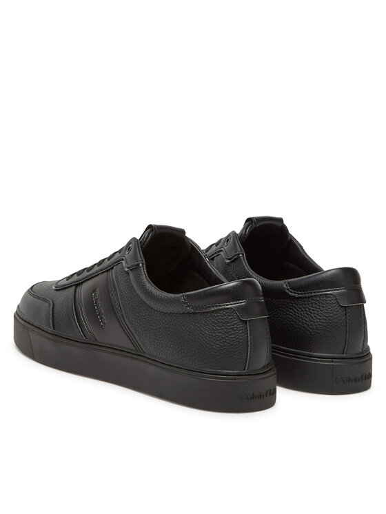 Calvin Klein Calvin Klein Sneakersy Clean Cup Low Lace Tape HM0HM01898 Czarny