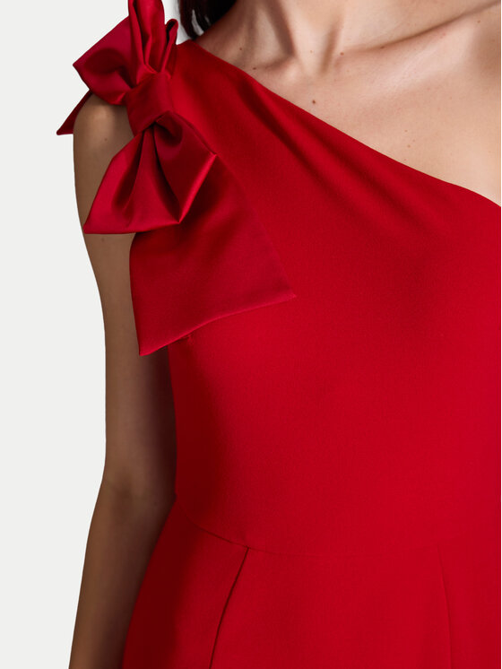 Swing Swing Abendkleid 5AI00600 Rot Slim Fit