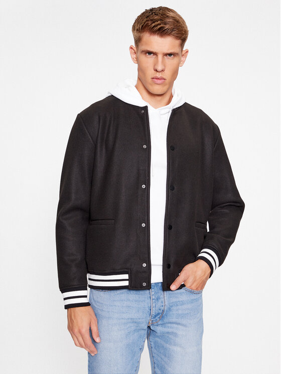 Only & Sons Bundy bomber 22025212 Čierna Regular Fit