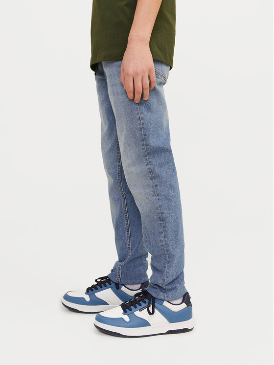 Jack & Jones Junior Jack & Jones Junior Jeansy Glenn 12260574 Niebieski Slim Fit