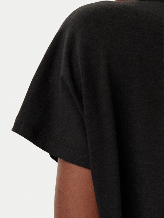 Liu Jo Sport Liu Jo Sport T-särk TA5268 JS005 Must Regular Fit