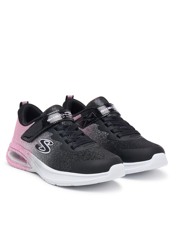 Skechers Skechers Sneakers Microspec Max Advance - Glitz Gala 303859L/BKRG Negru