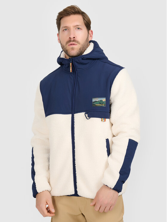 4F 4F Polar MISSION READY Biały Regular Fit