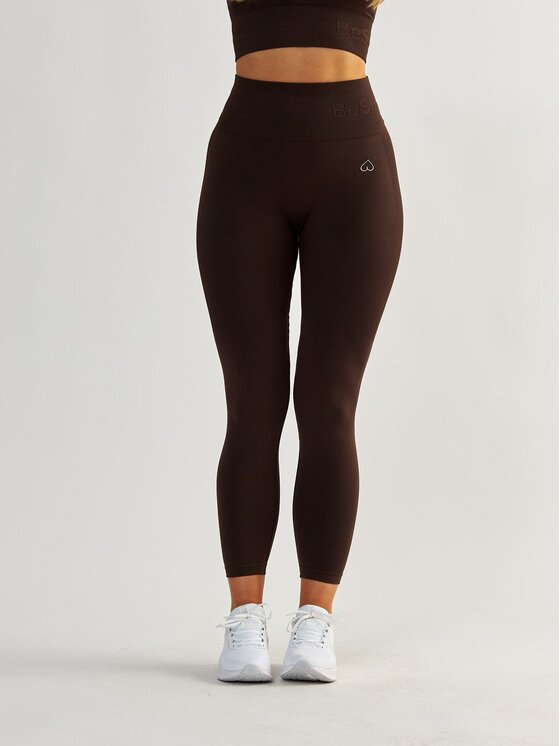 BeShaped BeShaped Legíny Modelujące Body Boost Hnedá Shaping Fit