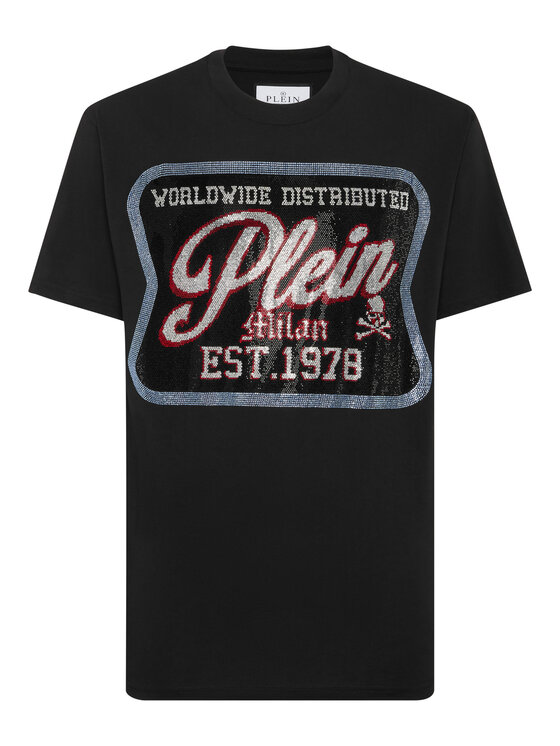 PHILIPP PLEIN PHILIPP PLEIN T-Shirt 25573 Černá Regular Fit