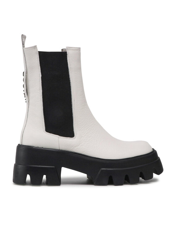 Botine Carinii B7920 Alb