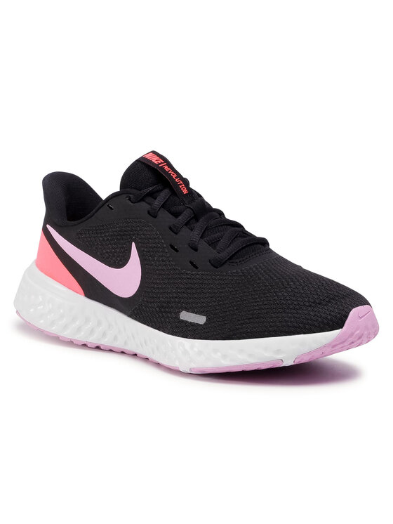 Nike Nike Маратонки за бягане Revolution 5 BQ3207 008 Черен