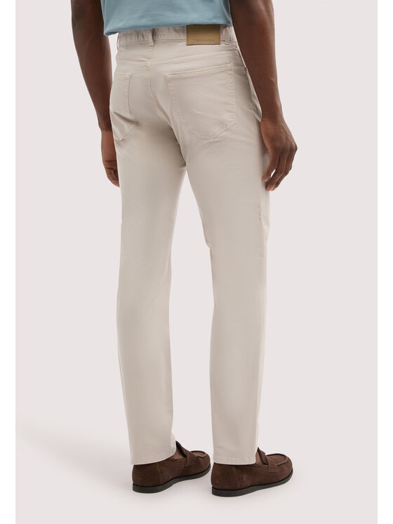 Trussardi Trussardi Pantaloni di tessuto P704H504861N011 Bianco Slim Fit