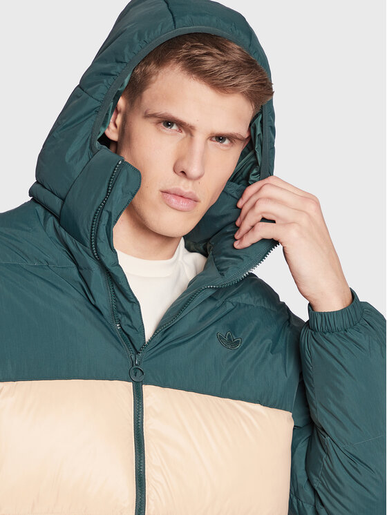 adidas adidas Geacă din puf Regen HL9187 Verde Regular Fit