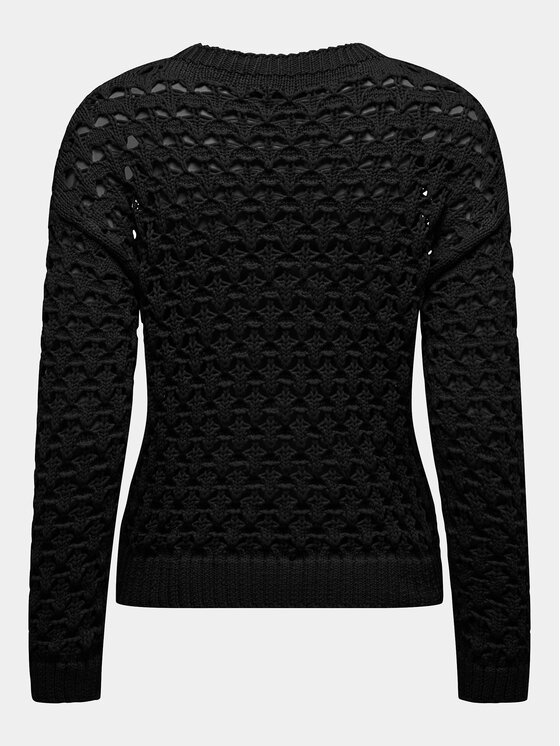 ONLY ONLY Sveter Linda 15311772 Čierna Regular Fit