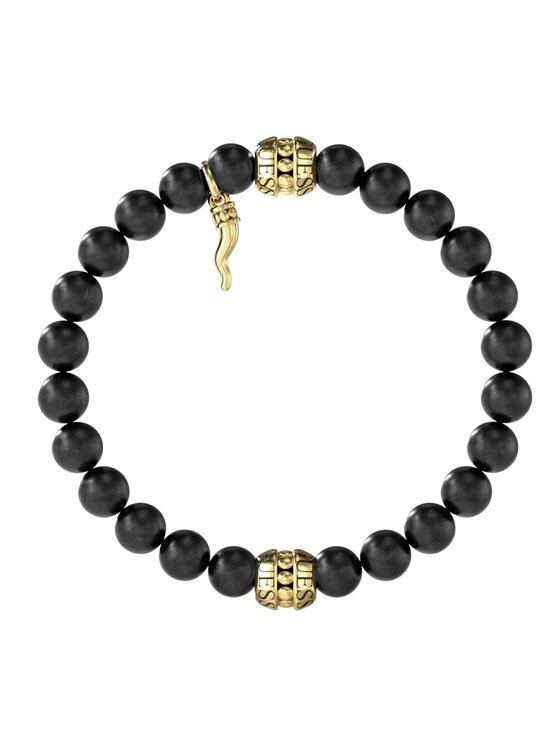 Guess Guess Bransoletka JUMB06022JW-YGBK Czarny