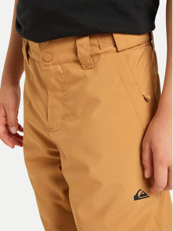 Quiksilver Quiksilver Snowboardové nohavice Estate EQBTP03059 Oranžová Regular Fit