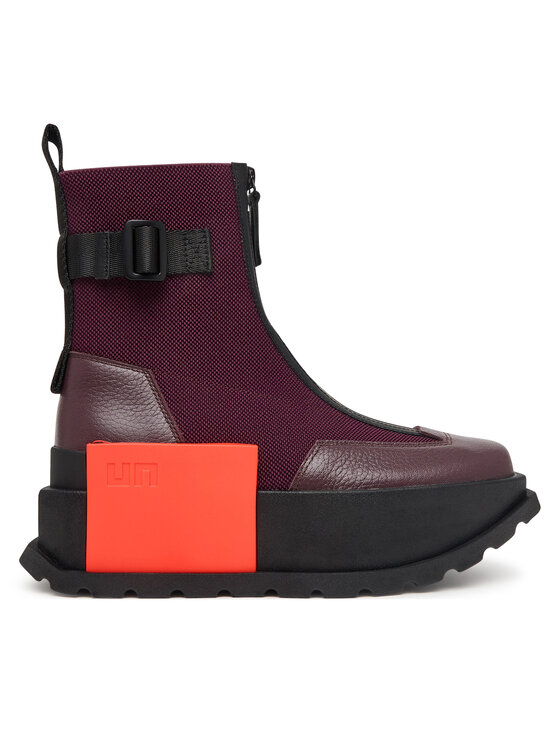United Nude United Nude Ботильйони Roko Bootie III 11044993165 Бордовий
