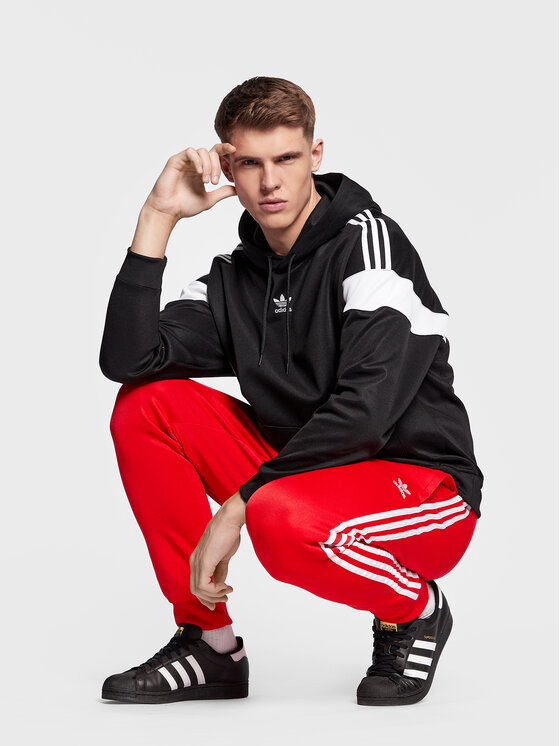adidas adidas Jopa Adicolor Classics Cut Line Hoodie HS2065 Črna Loose Fit