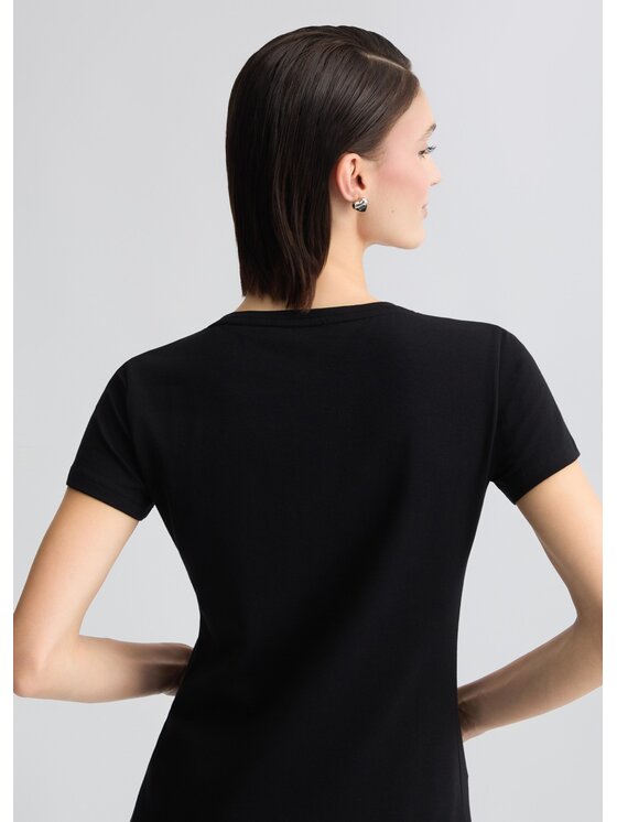 Liu Jo Liu Jo T-shirt TA5214JS003M9288 Nero Regular Fit