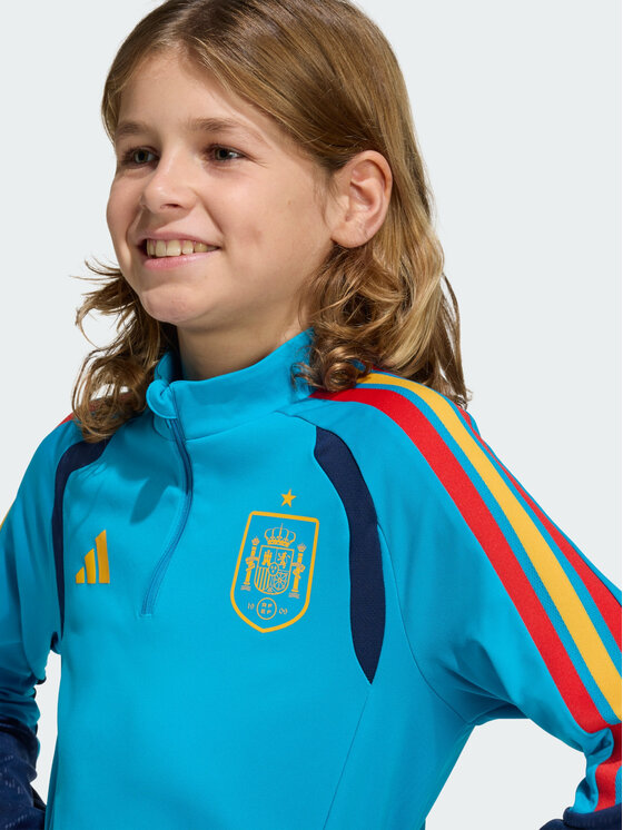 adidas adidas Koszulka techniczna 162225 Niebieski jasny Slim Fit
