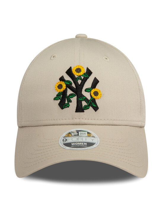 New Era New Era Cap Floral 940 Nyy 60503457 Beige