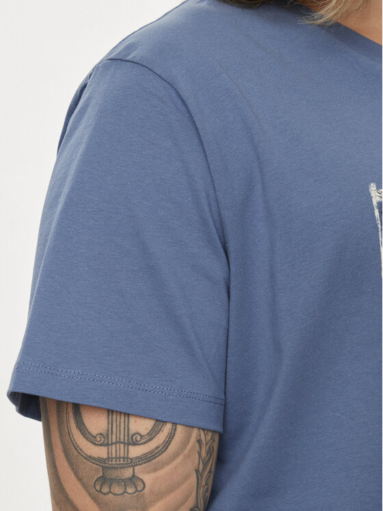 Pepe Jeans Pepe Jeans T-Shirt Clag PM509384 Modrá Regular Fit