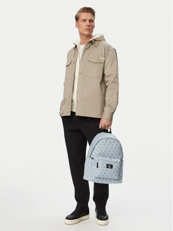 Calvin Klein Rucsac Aop Backpack IU0IU00735 Albastru deschis
