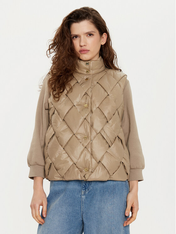 JOOP! JOOP! Жилетка за костюм V58Vroni 10018874 30044773 Бежов Regular Fit