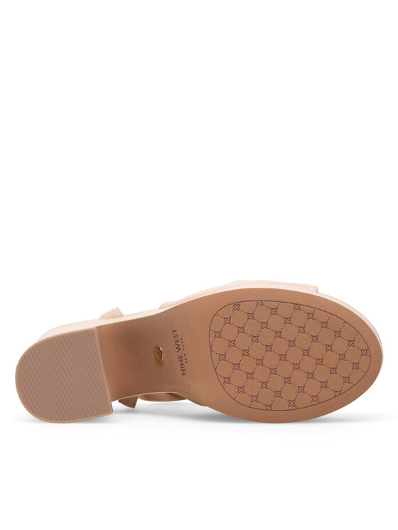 Nine West Nine West Sandały WFA2634-2 Beżowy
