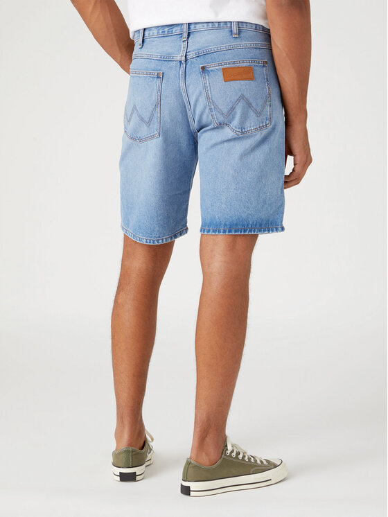 Wrangler Wrangler Pantaloncini di jeans Frontier W16W73Z33 112331084 Blu Regular Fit